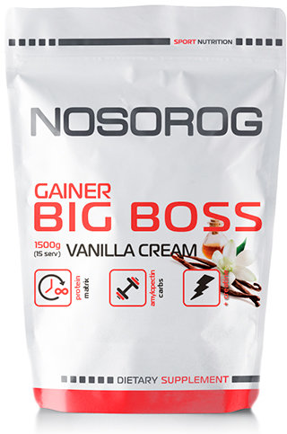 

Nosorog Nutrition Big Boss 1500 g /15 servings/ Vanilla Cream