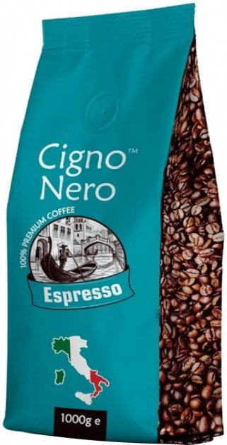 Акція на Кофе Cigno Nero Espresso в зернах 1кг (PLK4820154091213) від Stylus