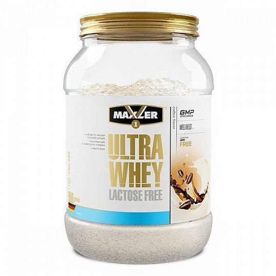 

Maxler Ultra Whey Lactose Free 900 g /30 servings/ Coffee