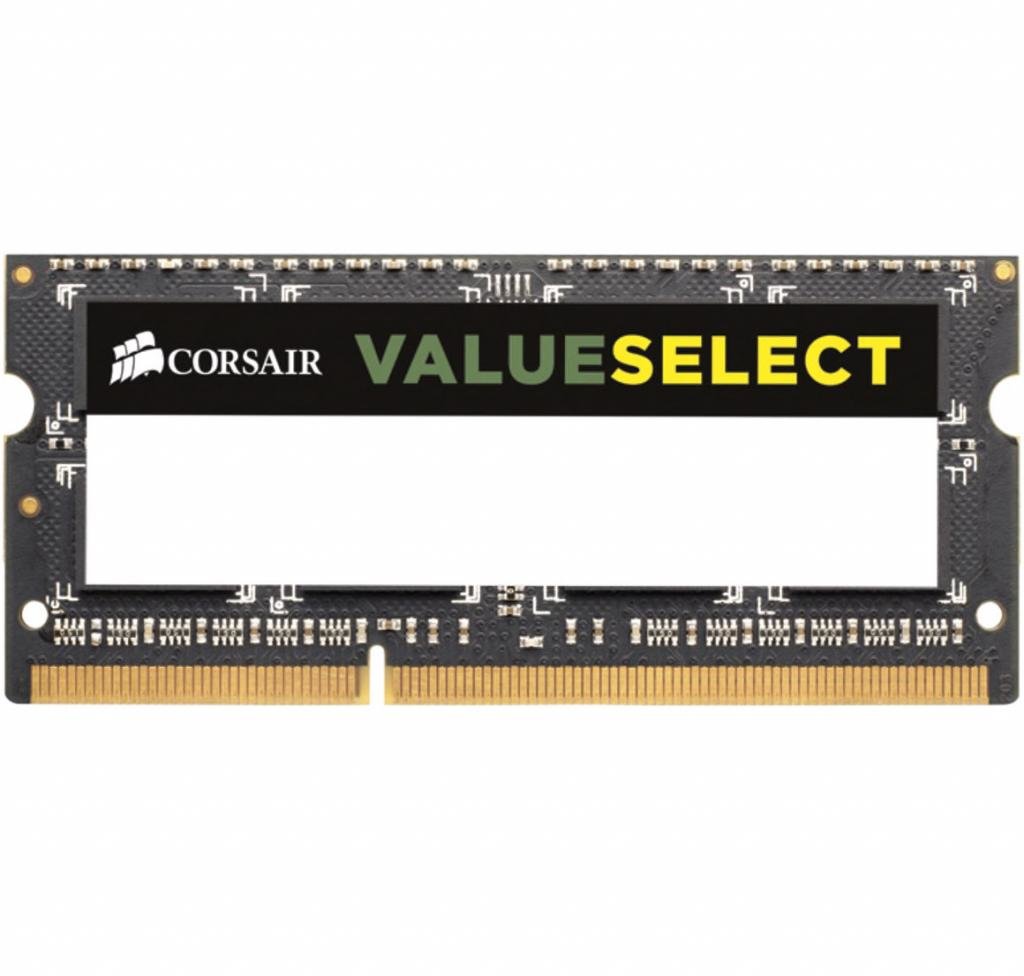 

Corsair 8 Gb SO-DIMM DDR3 1600MHz ValueSelect (CMSO8GX3M1A1600C11)