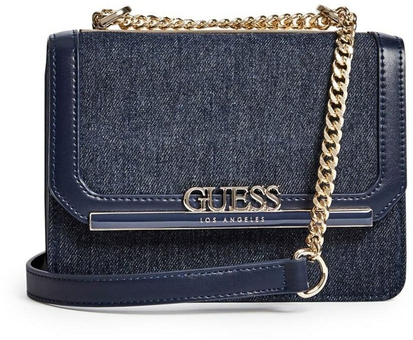 

Женская сумка кросс боди Guess темно-синяя (885503045075)