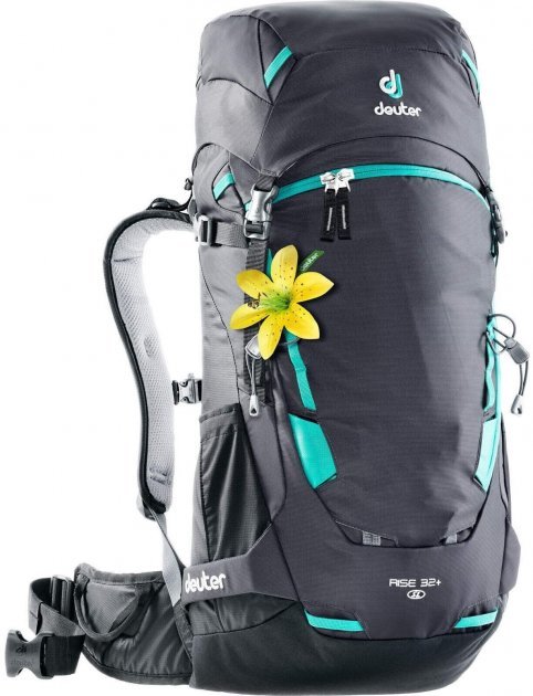 

Рюкзак Deuter Rise 32+ Sl цвет 4701 graphite-black (3301218 4701)
