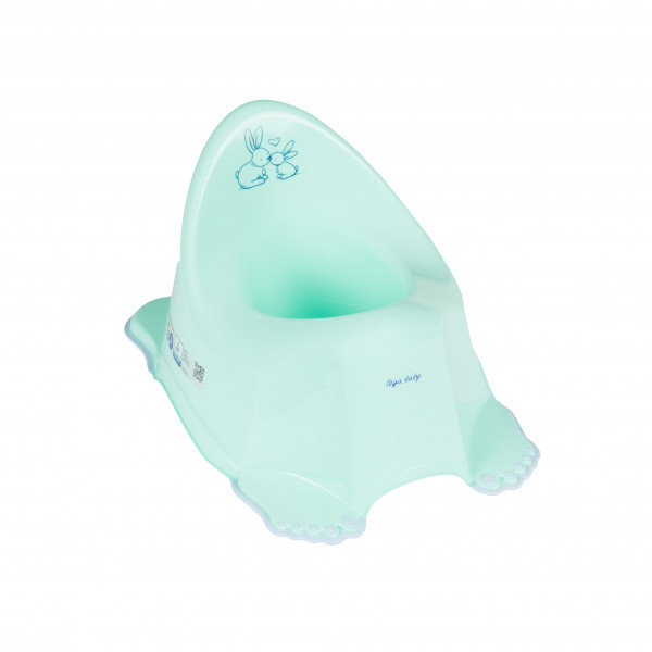 

Горшок антискользящий Tega Rabbits KR-001 turquoise