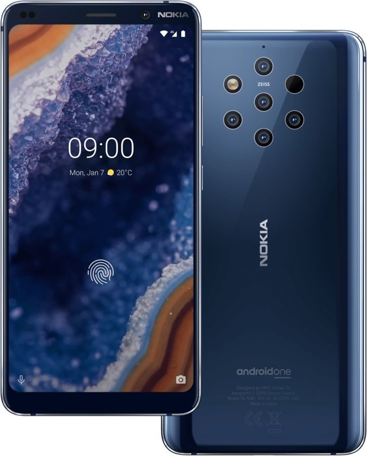 

Nokia 9 PureView 6/128GB Dual Midnight Blue (UA UCRF)