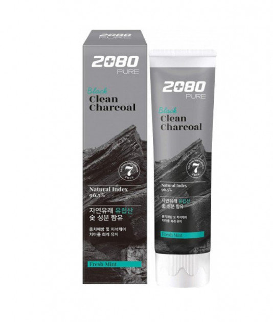 

Aekyung 2080 Pure Charcoal Зубная паста с древесным углем 120 g