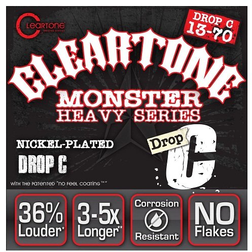 

Струны Cleartone 9470 Electric Heavy Series Drop C 13-70