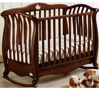 

Кроватка Baby Italia античный орех (150х76 см, бук) (ANDREA Vip Antique WALNUT)