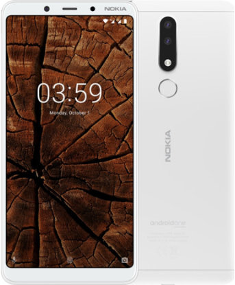 

Nokia 3.1 Plus Dual Sim 3/32GB White