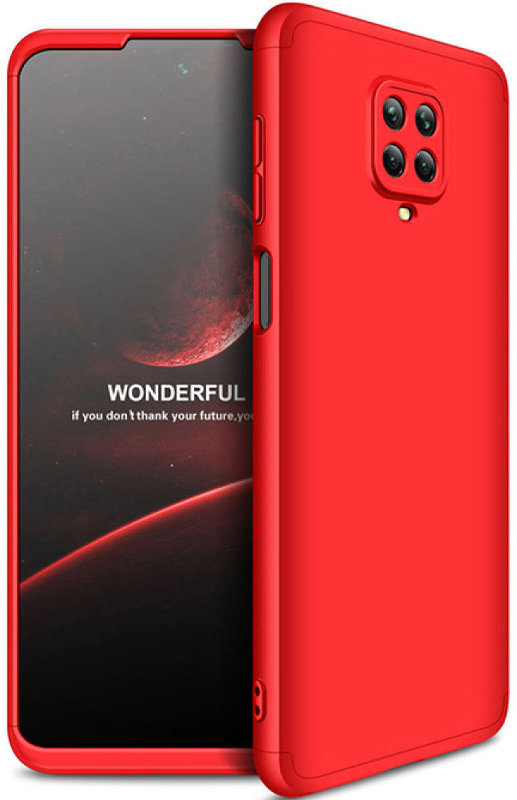 

LikGus Case 360° Red for Xiaomi Redmi Note 9S/Note 9 Pro/Note 9 Pro Max