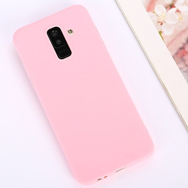 

Mobile Case Silicone Cover Pink for Samsung G965 Galaxy S9+