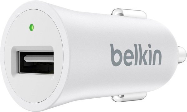 

Belkin Usb Car Charger Mixit Premium Metallic 2.4A White (F8M730btWHT)