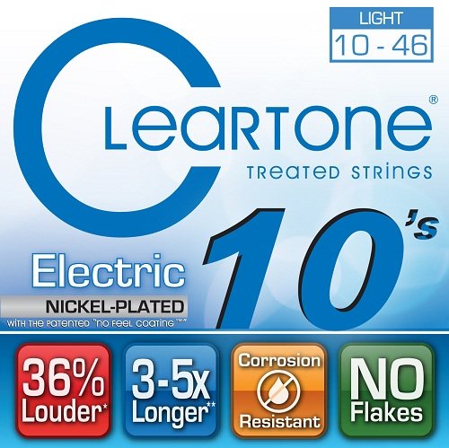 

Струны Cleartone 9410 Electric NICKEL-PLATED Light 10-46