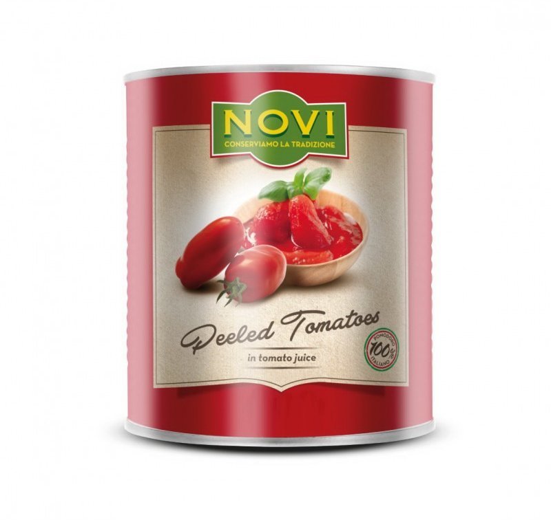 

Очищенные помидоры Novi Novi Peeled Tomatoes 400 г (WT2674)