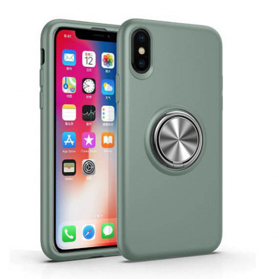 

Mobile Case Summer ColorRing Magnetic Light Green for iPhone Xs Max