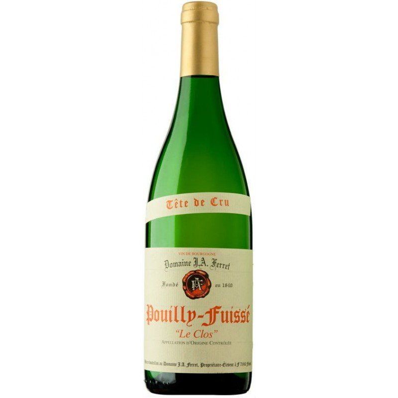 

Вино Louis Jadot Pouilly-Fuisse Le Clos Domaine Ferret, 2016 (0,75 л) (BW41400)