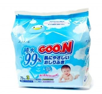 

Салфетки влажные для младенцев Goo.N (70шт*3) (733344)