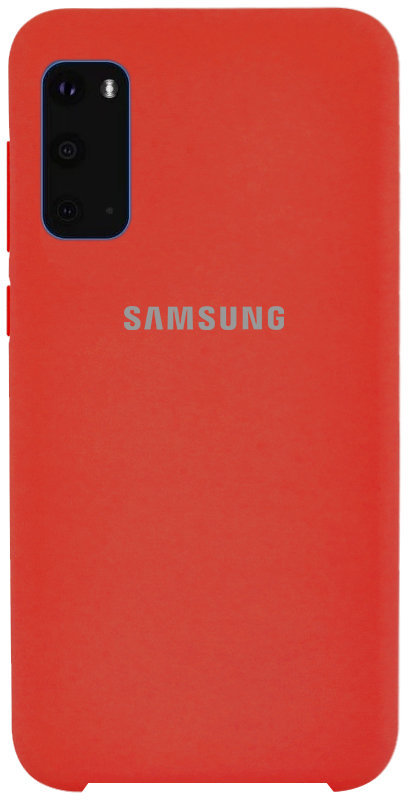 

Mobile Case Silicone Cover Red for Samsung G980 Galaxy S20