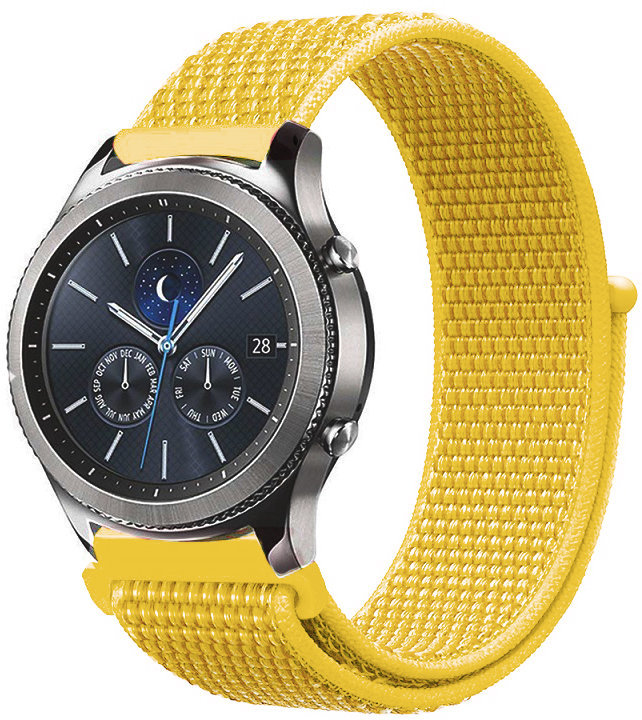 

BeCover Nylon Style Yellow for Motorola Moto 360 2nd Gen. Men's (705852)