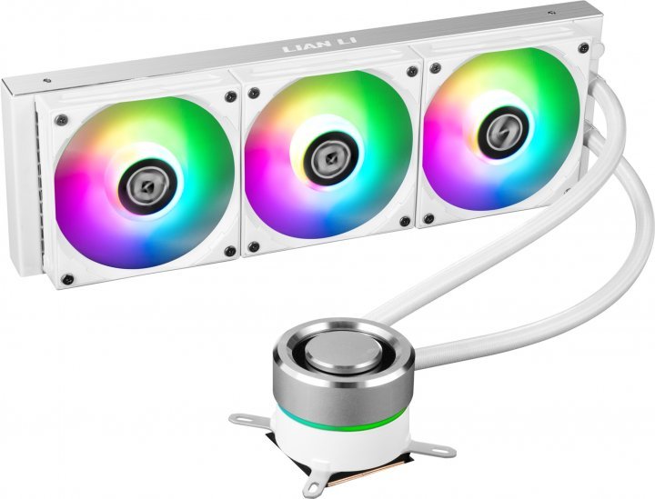 

Lian Li СВО Lian Li Galahad Aio 360 White Liquid Cooler with Rgb (G89.GA360A.00)