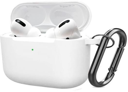 

Чехол для наушников Tpu Case with Belt White for Apple AirPods Pro