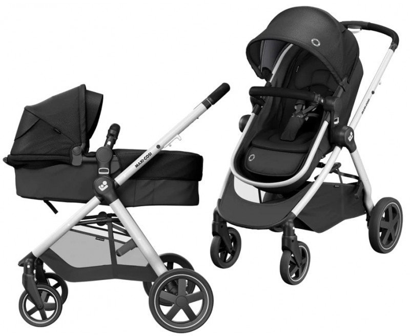 

Универсальная коляска Maxi-Cosi ZELIA2 Essential Black Fr