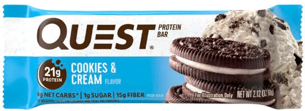 

Quest Nutrition Quest Protein Bar 60 g Cookies And Cream