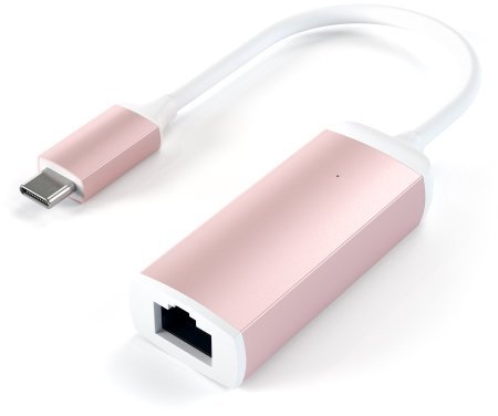 

Satechi Adapter USB-C to RJ45 Rose Gold (ST-TCENR)