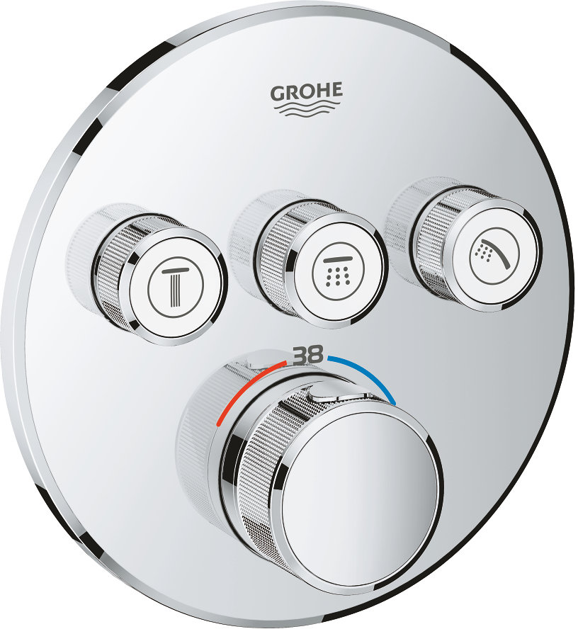 

Grohe Grohtherm SmartControl 29121000 Смеситель термостатический