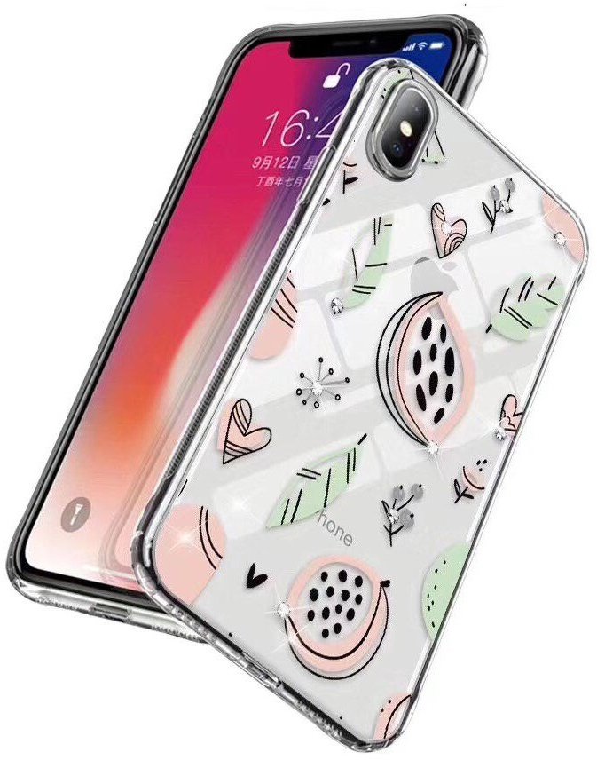 

Tpu Case Luxure Diamond Transparent/Exotic Fruits for Samsung A305 Galaxy A30 / A205 Galaxy A20 2019