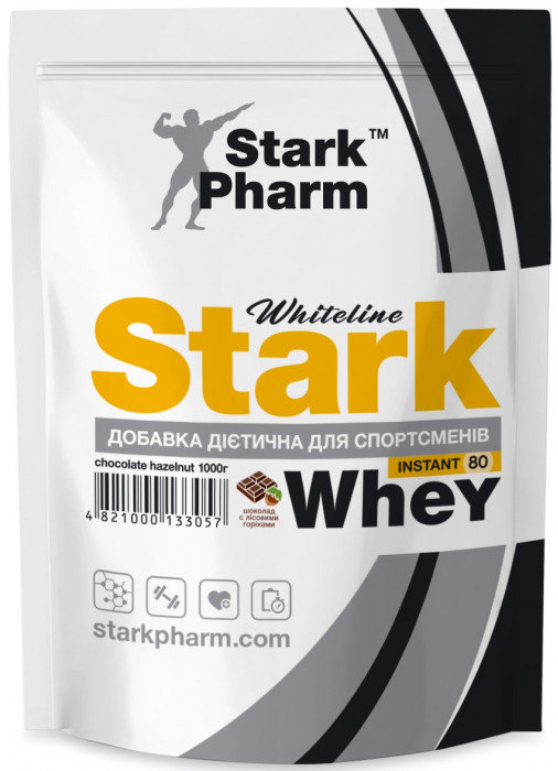 

Stark Pharm Stark Whey 80 1000 g /33 servings/ Chocolate Hazelnut