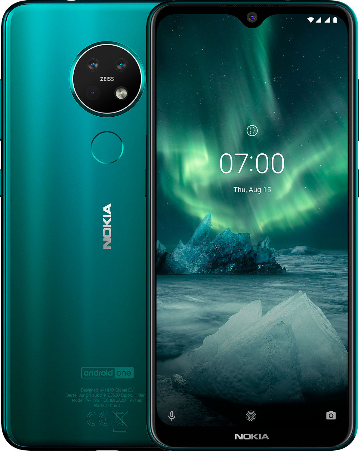 

Nokia 7.2 4/64Gb Dual Cyan Green (UA UCRF)