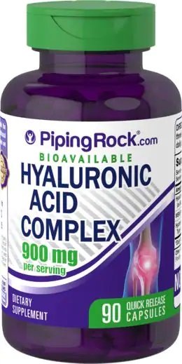 

Piping Rock Hyaluronic Acid Complex 900 mg 90 Caps Гиалуроновая кислота