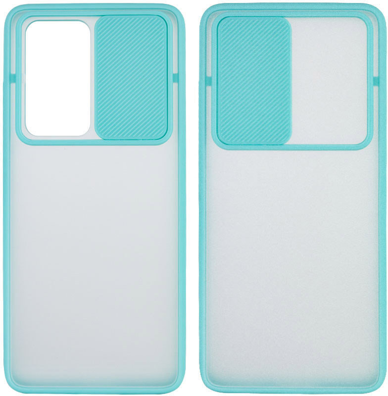 

Tpu Case Camshield Matte Turquoise for Realme C11