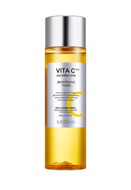 

Missha Vita C Plus Brightening Toner Осветляющий тонер с витамином С 200 ml