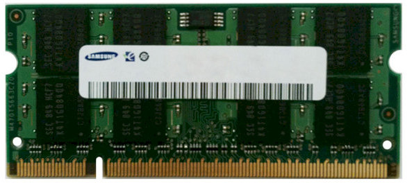 

Samsung 2 Gb SO-DIMM DDR2 800 MHz (M470T5663EH3-CF7)