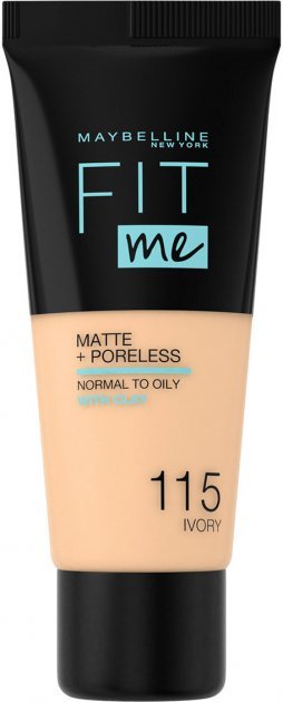 

Maybelline New York Fit ME! Матовый №115 Ivory Тональный крем 30ml