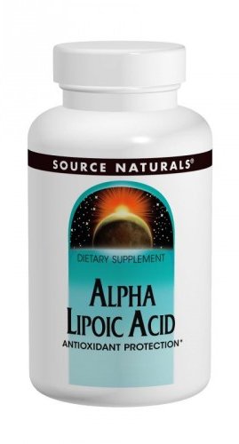 

Source Naturals Alpha Lipoic ACID, 50 mg, 100 Tab