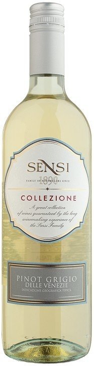 Акція на Вино Sensi "Collezione Pinot Grigio" (сухое, белое) 0.75л (BDA1VN-VSE075-025) від Stylus