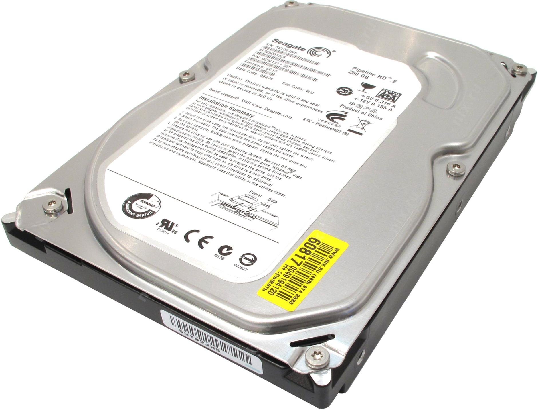 

Seagate Video 3.5 Hdd ST3250312CS