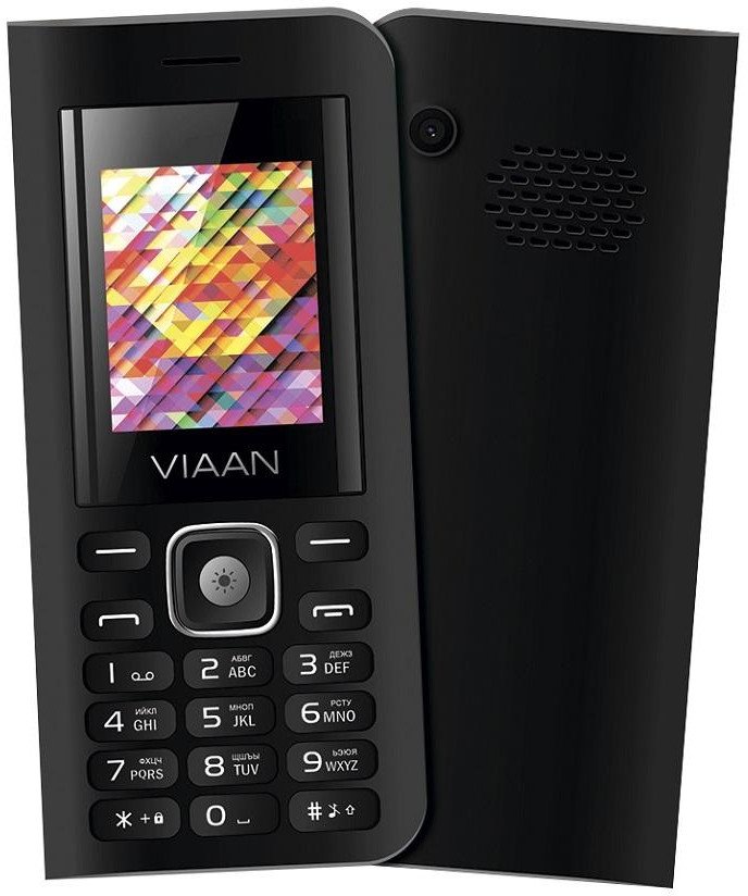 Акція на Viaan V11 Dual Sim Black (UA UCRF) від Stylus