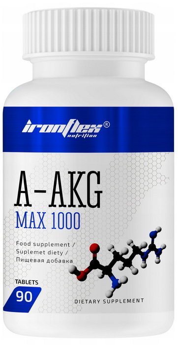 

IronFlex A-AKG Max 1000 mg 90 Tablets