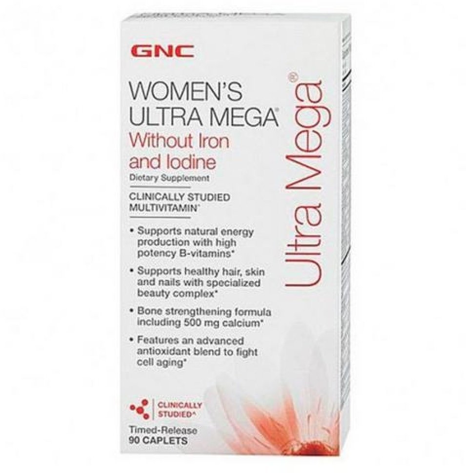 

Gnc Women's Ultra Mega Active without Iron 90 caps