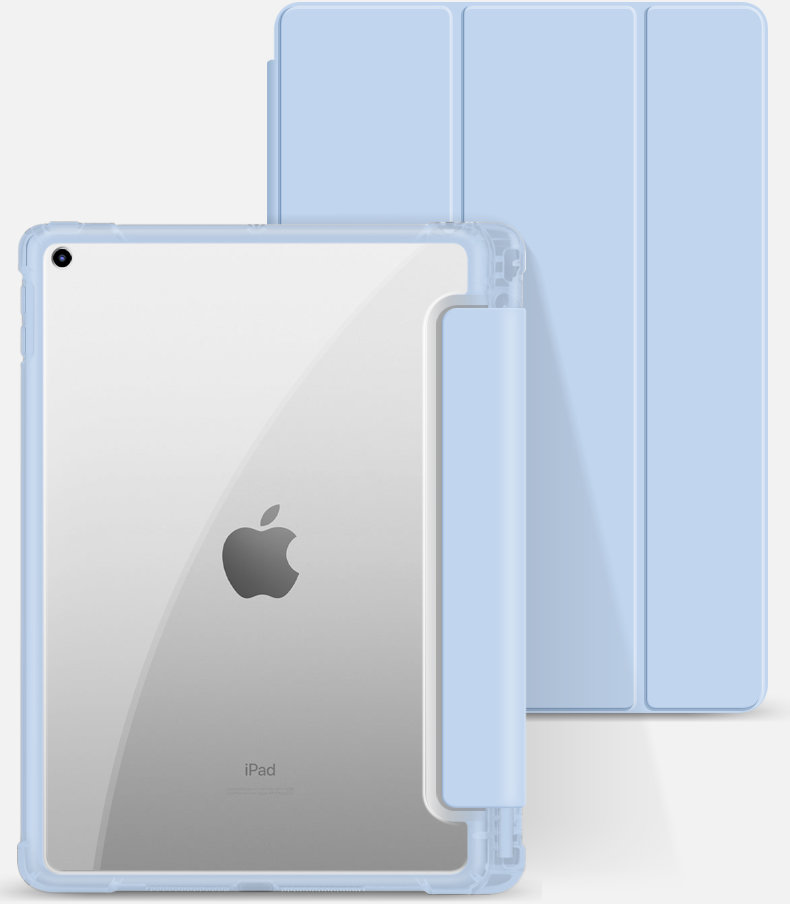 

BeCover Case Book Soft Edge with Pencil mount Light Blue (706814) for iPad 10.2" (2019-2021)