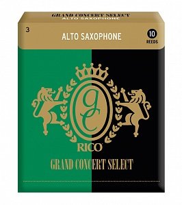 

Трости Rico RGC10ASX300 Grand Concert Select - Alto Sax #3.0 - 10 Box