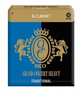 

Трость Rico RGC10BCL200 Grand Concert Select - Bb Clarinet #2.0 (1шт.)