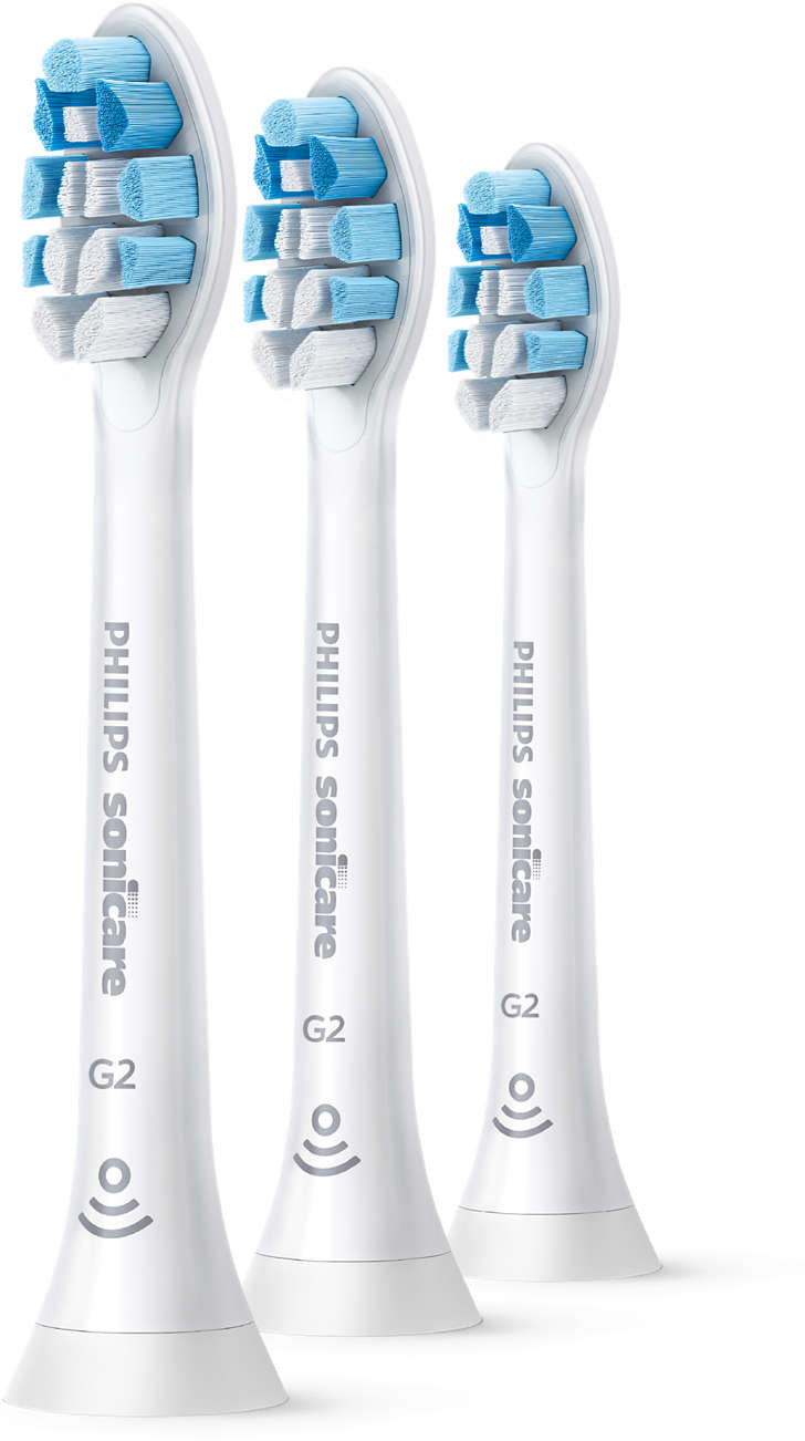 

Насадки для электрической зубной щетки Philips G2 Optimal Gum Care (3-Pack) HX9033/65 White