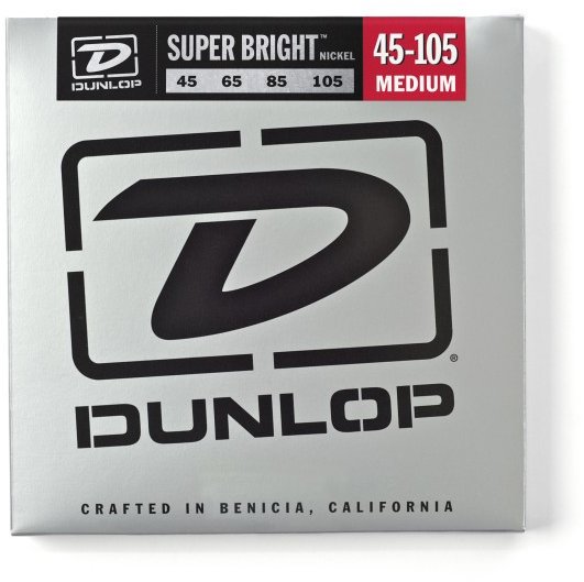 

Струны Dunlop DBSBN45105 Super Bright Nickel 45-105