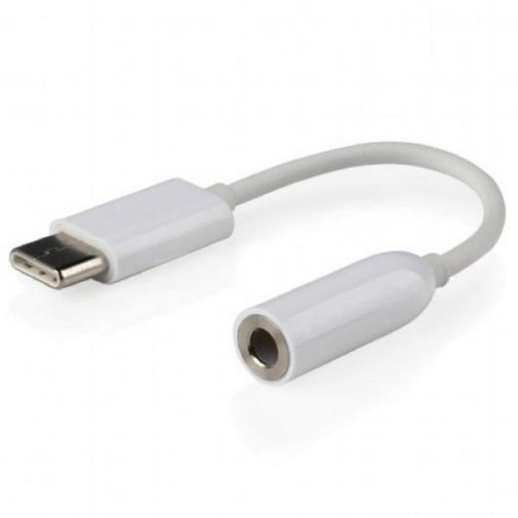 Акція на Cablexpert Adapter USB-C to Mini-jack 3.5 White (CCA-UC3.5F-01-W) від Stylus
