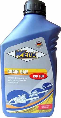 

Масло цепное Werk Chain Saw Iso VG100 (1л)