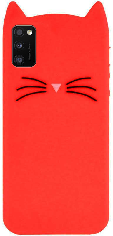 

Tpu Case 3D Cat Red for Samsung A415 Galaxy A41